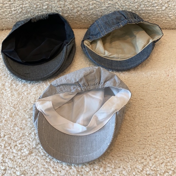 Lot of 3 paper boy hats /caps.  Approx size 3-5 yo - Picture 2 of 2
